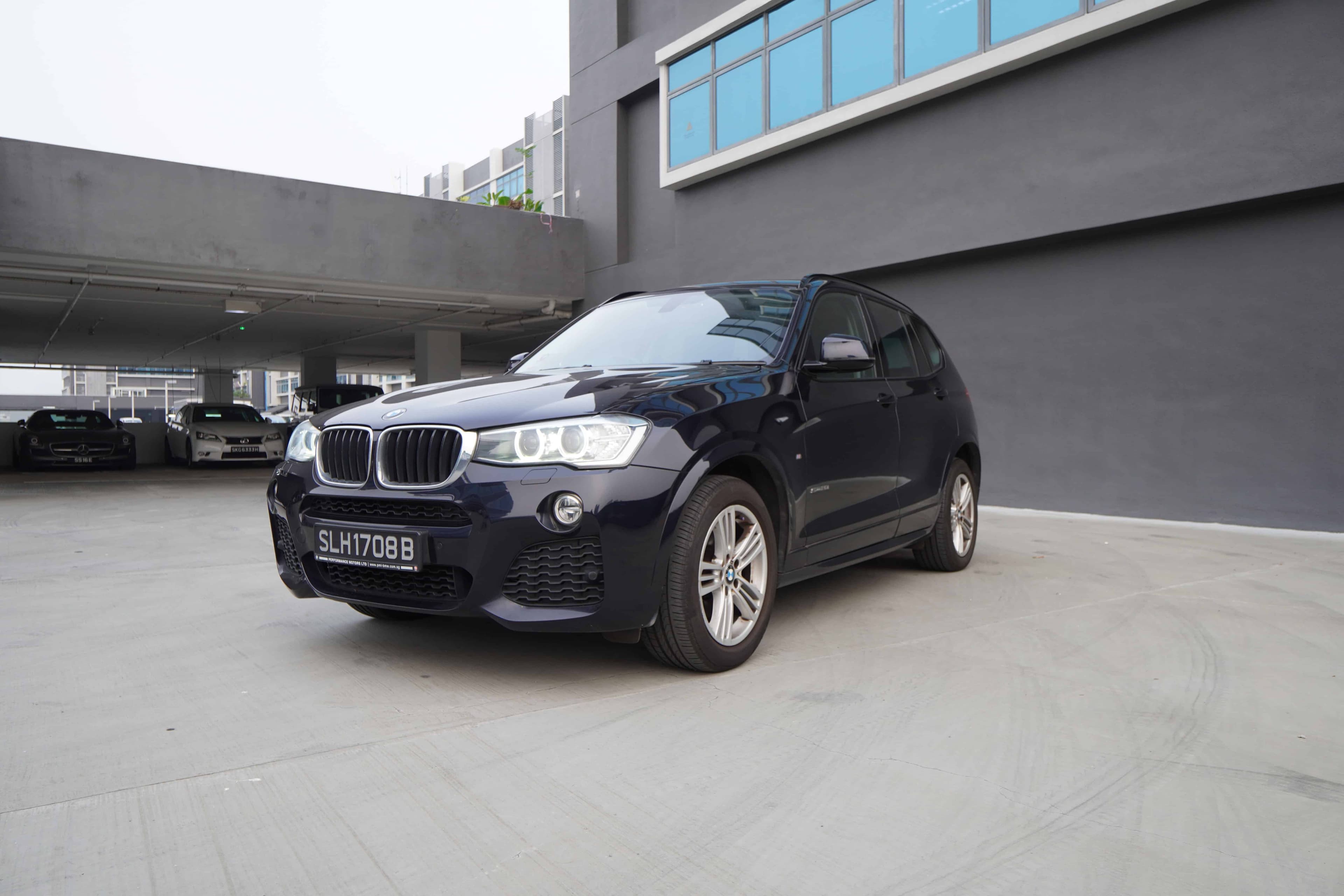 BMW X3 SDRIVE 20I M SPORT HID SR NAVSLH1708B